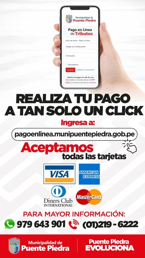 Realiza tu pago a tan solo un Click